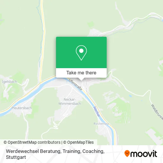 Карта Werdewechsel Beratung, Training, Coaching