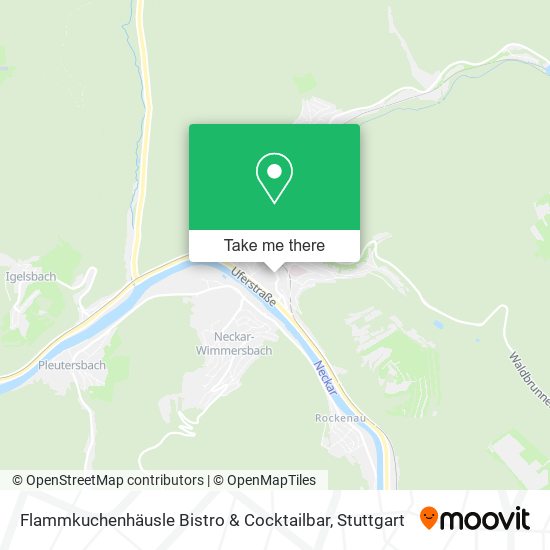 Карта Flammkuchenhäusle Bistro & Cocktailbar