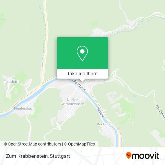 Карта Zum Krabbenstein