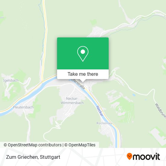 Zum Griechen map