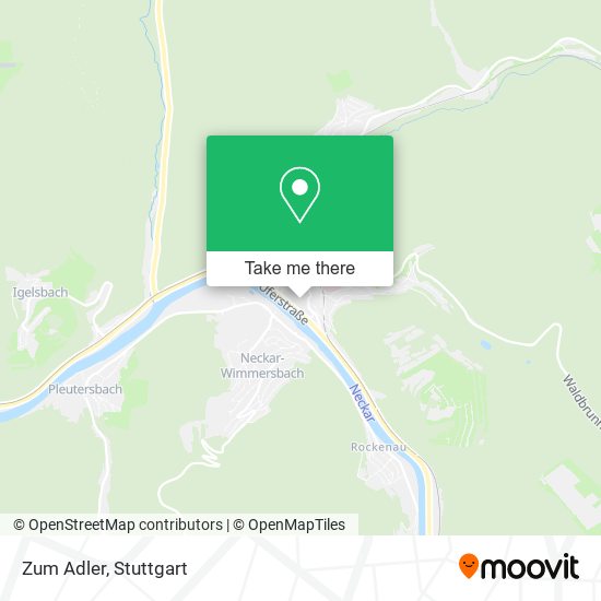 Карта Zum Adler