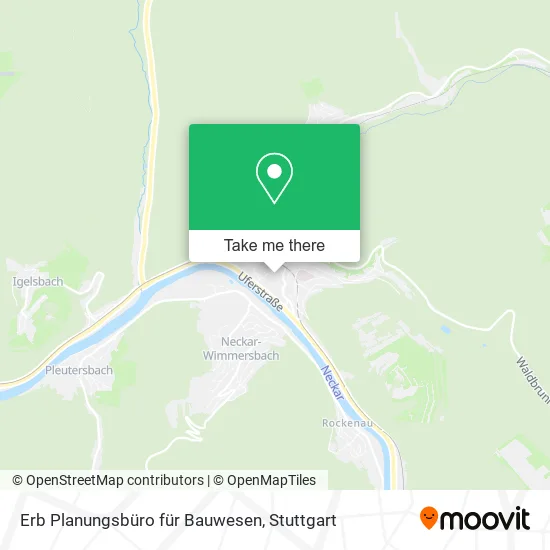Карта Erb Planungsbüro für Bauwesen