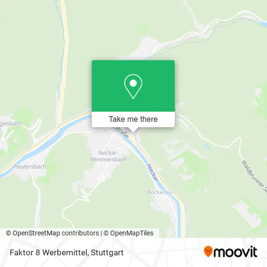 Карта Faktor 8 Werbemittel