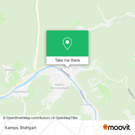 Карта Kamps