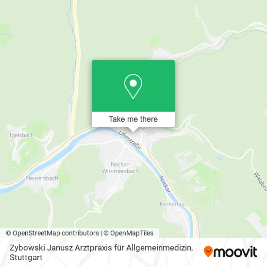 Карта Zybowski Janusz Arztpraxis für Allgemeinmedizin
