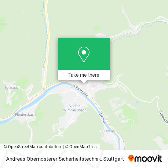 Andreas Obernosterer Sicherheitstechnik map