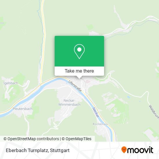 Eberbach Turnplatz map