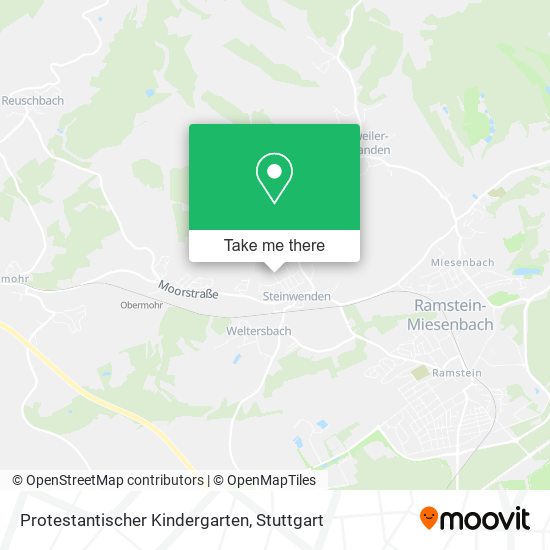 Protestantischer Kindergarten map