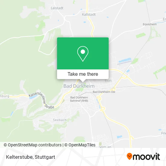 Карта Kelterstube