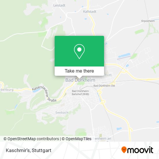 Карта Kaschmir's