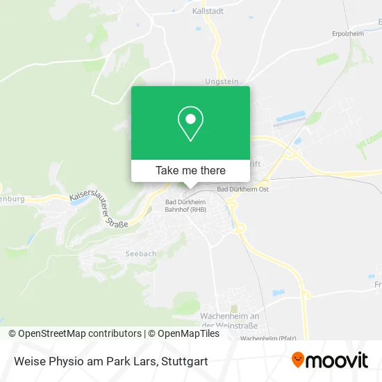 Карта Weise Physio am Park Lars