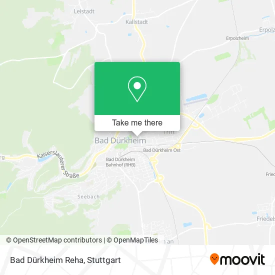 Карта Bad Dürkheim Reha