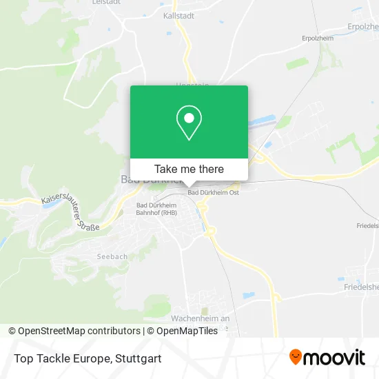 Карта Top Tackle Europe