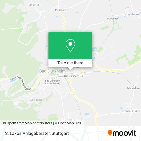S. Lakos Anlageberater map