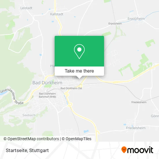 Карта Startseite