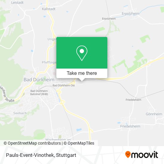 Pauls-Event-Vinothek map
