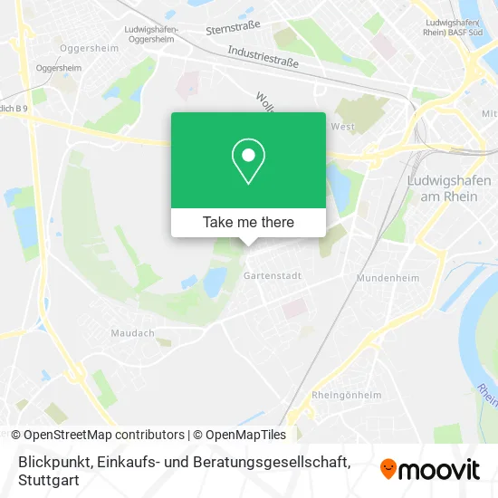 Карта Blickpunkt, Einkaufs- und Beratungsgesellschaft