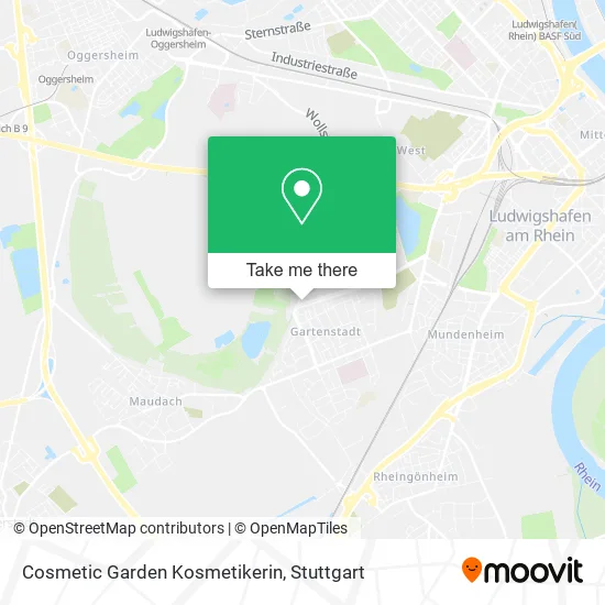 Карта Cosmetic Garden Kosmetikerin
