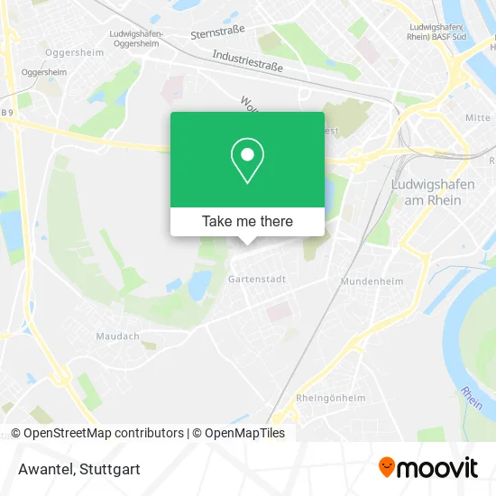 Карта Awantel