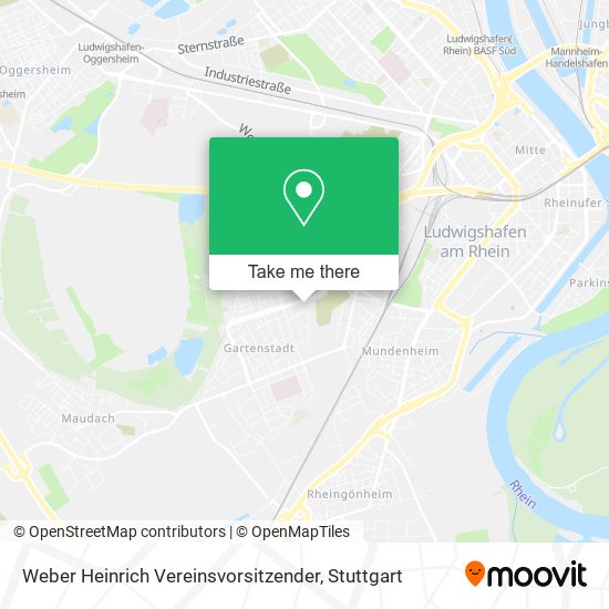 Карта Weber Heinrich Vereinsvorsitzender