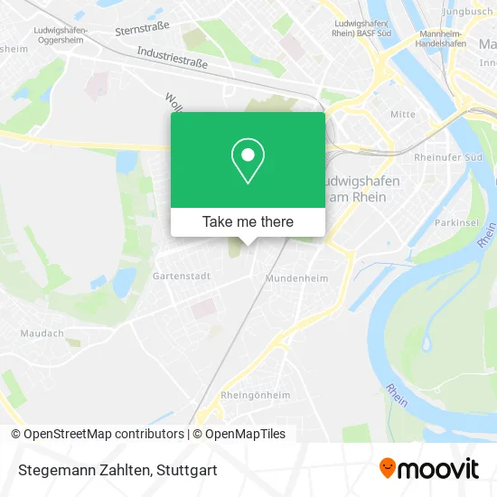 Карта Stegemann Zahlten
