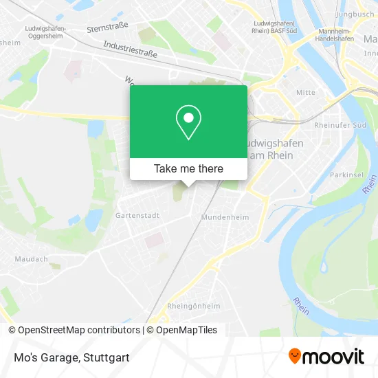 Карта Mo's Garage