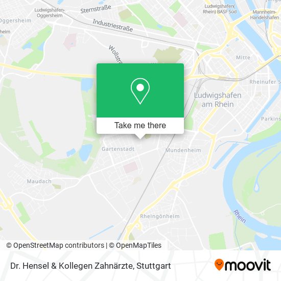 Dr. Hensel & Kollegen Zahnärzte map