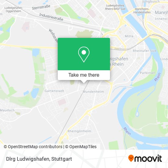 Dlrg Ludwigshafen map