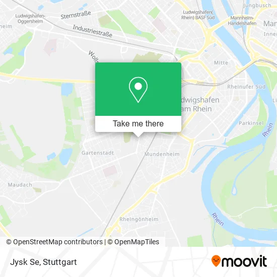 Карта Jysk Se