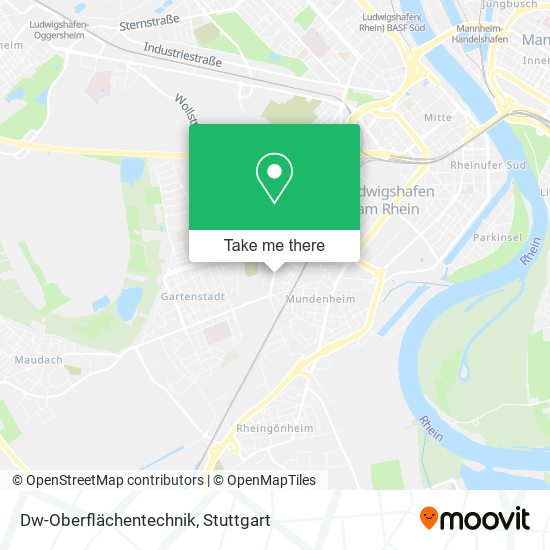 Dw-Oberflächentechnik map