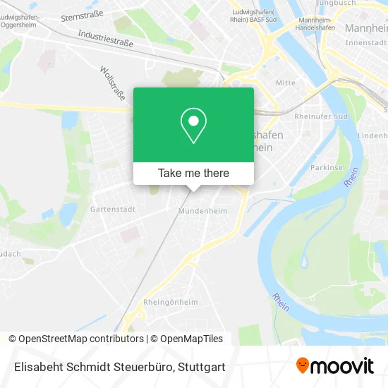 Карта Elisabeht Schmidt Steuerbüro