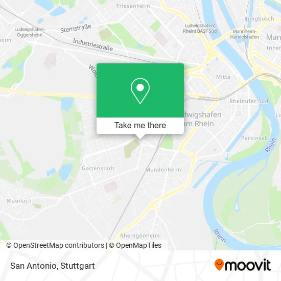 Карта San Antonio