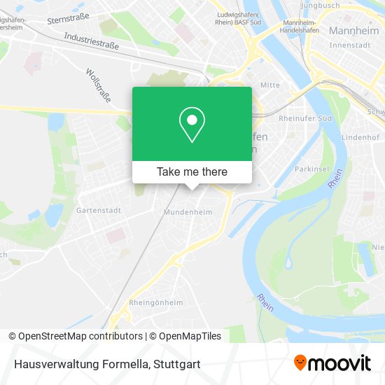 Карта Hausverwaltung Formella