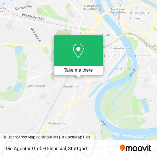 Карта Die Agentur GmbH Financial