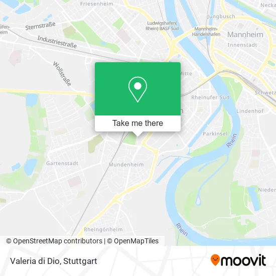 Карта Valeria di Dio