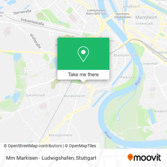 Карта Mm Markisen - Ludwigshafen