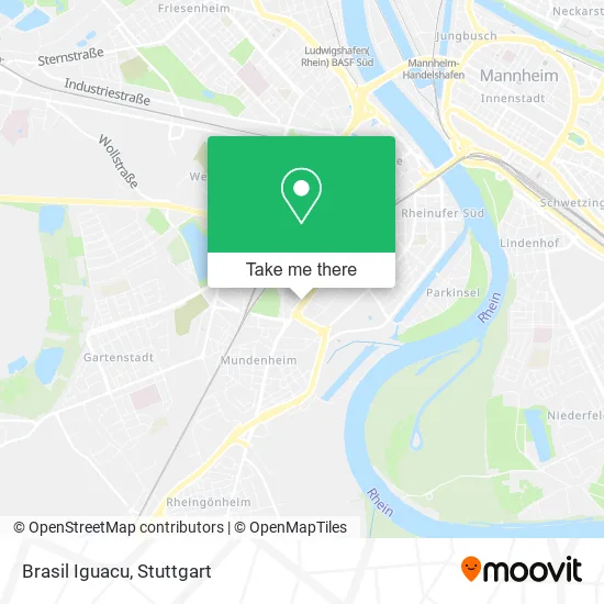 Карта Brasil Iguacu
