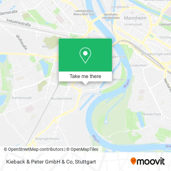 Карта Kieback & Peter GmbH & Co