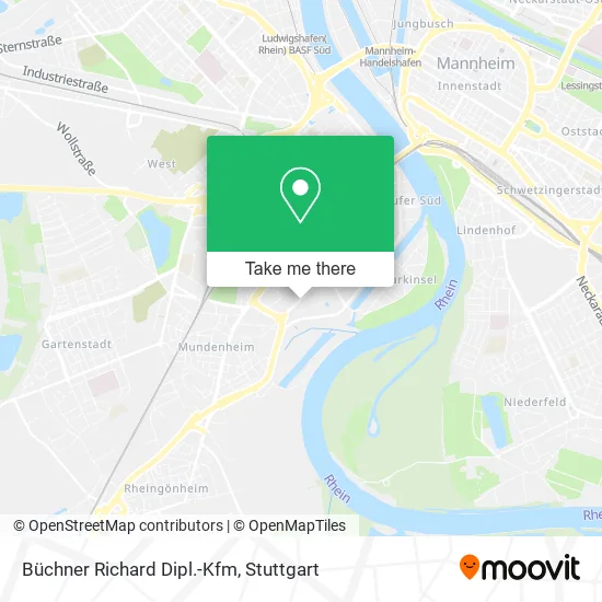 Карта Büchner Richard Dipl.-Kfm