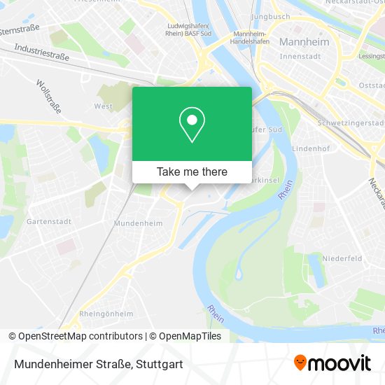 Mundenheimer Straße map