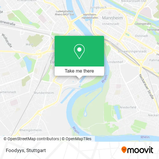 Карта Foodyys