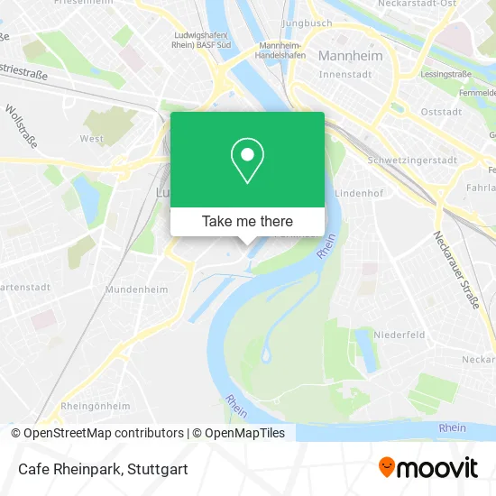 Карта Cafe Rheinpark