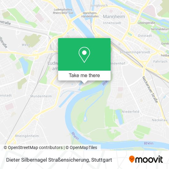 Dieter Silbernagel Straßensicherung map