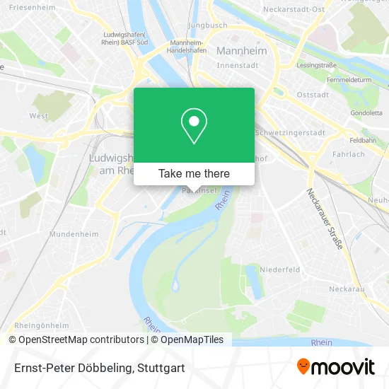 Карта Ernst-Peter Döbbeling