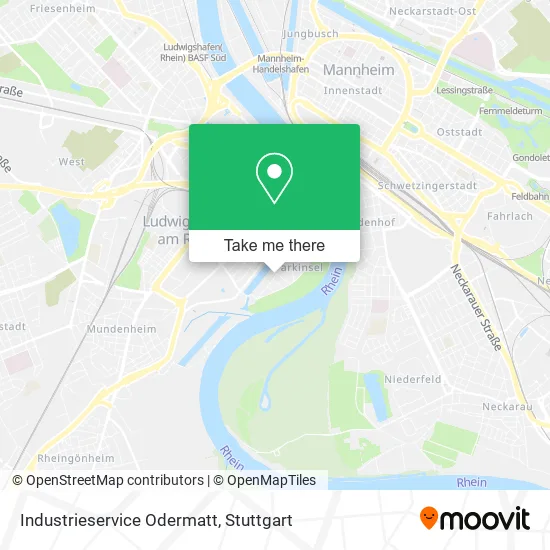 Карта Industrieservice Odermatt