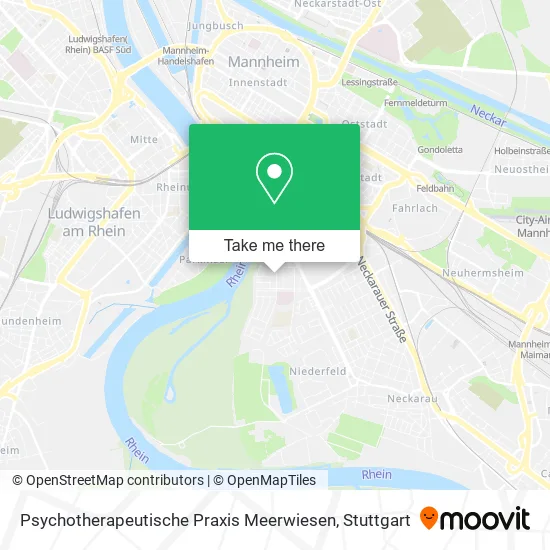 Карта Psychotherapeutische Praxis Meerwiesen