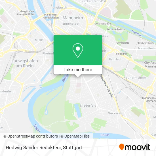 Карта Hedwig Sander Redakteur