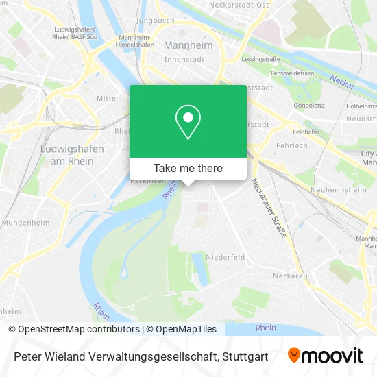 Карта Peter Wieland Verwaltungsgesellschaft