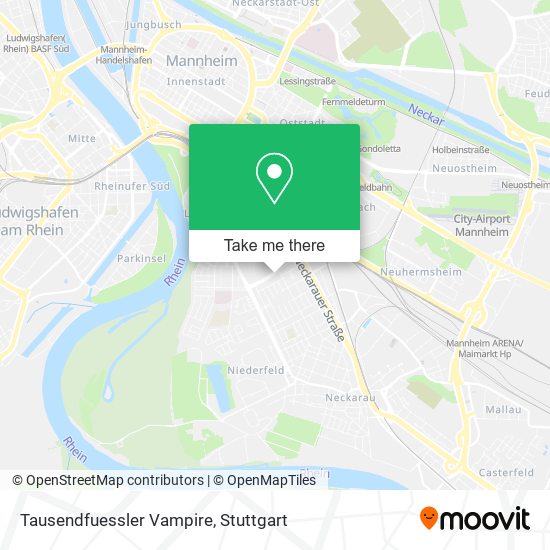 Tausendfuessler Vampire map