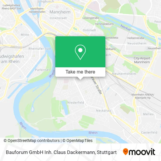 Карта Bauforum GmbH Inh. Claus Dackermann